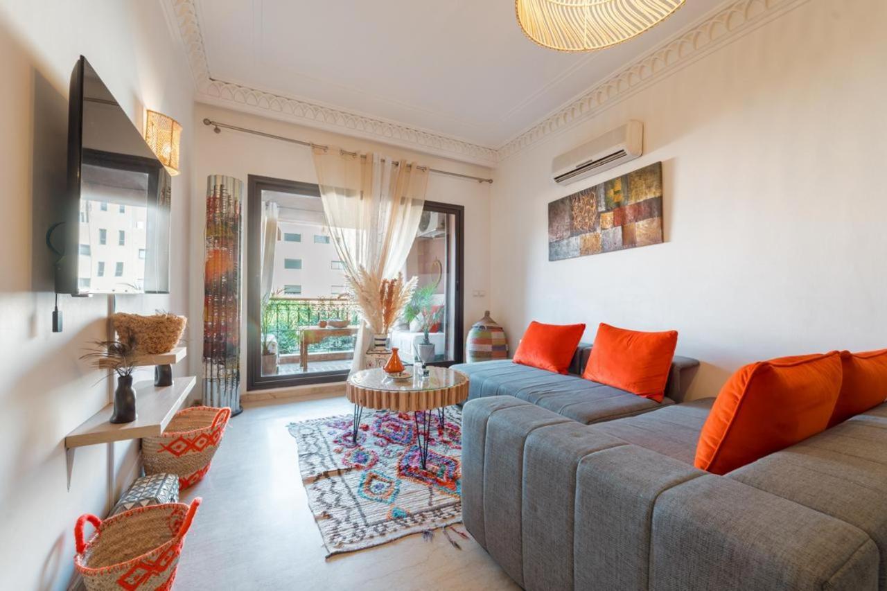 Appartement Majorelle Au Calme マラケシュ エクステリア 写真