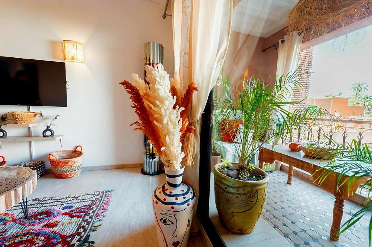 Appartement Majorelle Au Calme マラケシュ エクステリア 写真
